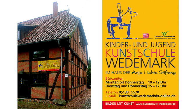Kinder- und Jugendkunstschule Wedemark e.V. im Haus der Anja Fichte Stiftung